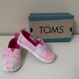 TOMS•Alpargata Tie-Dye Slip-On Sneakers•Size 9